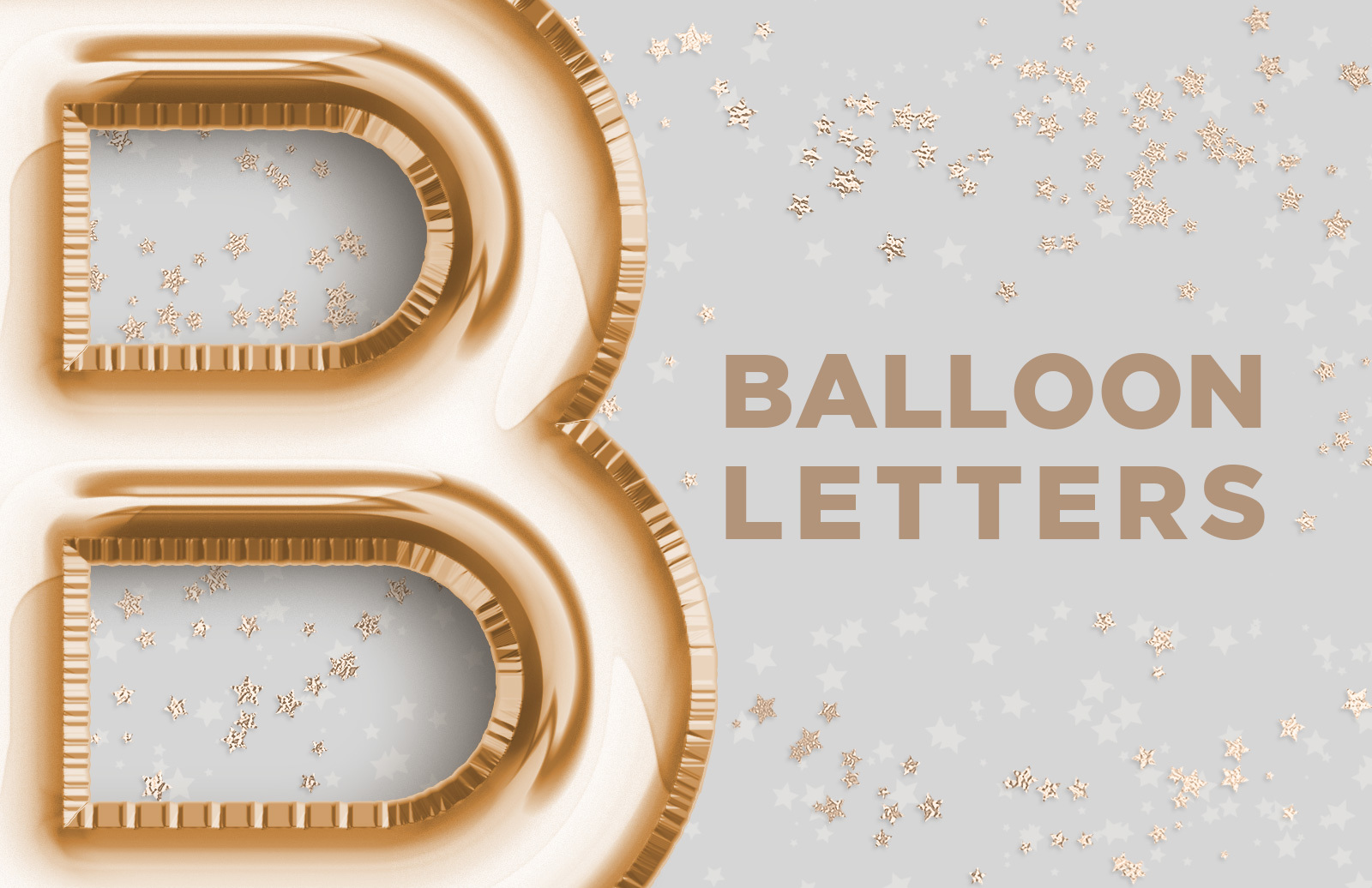 Download Balloon Foil Letters Medialoot