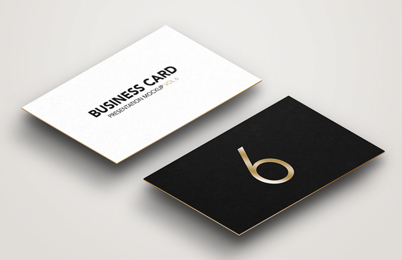 Download Business Card Mockup Vol 6 — Medialoot
