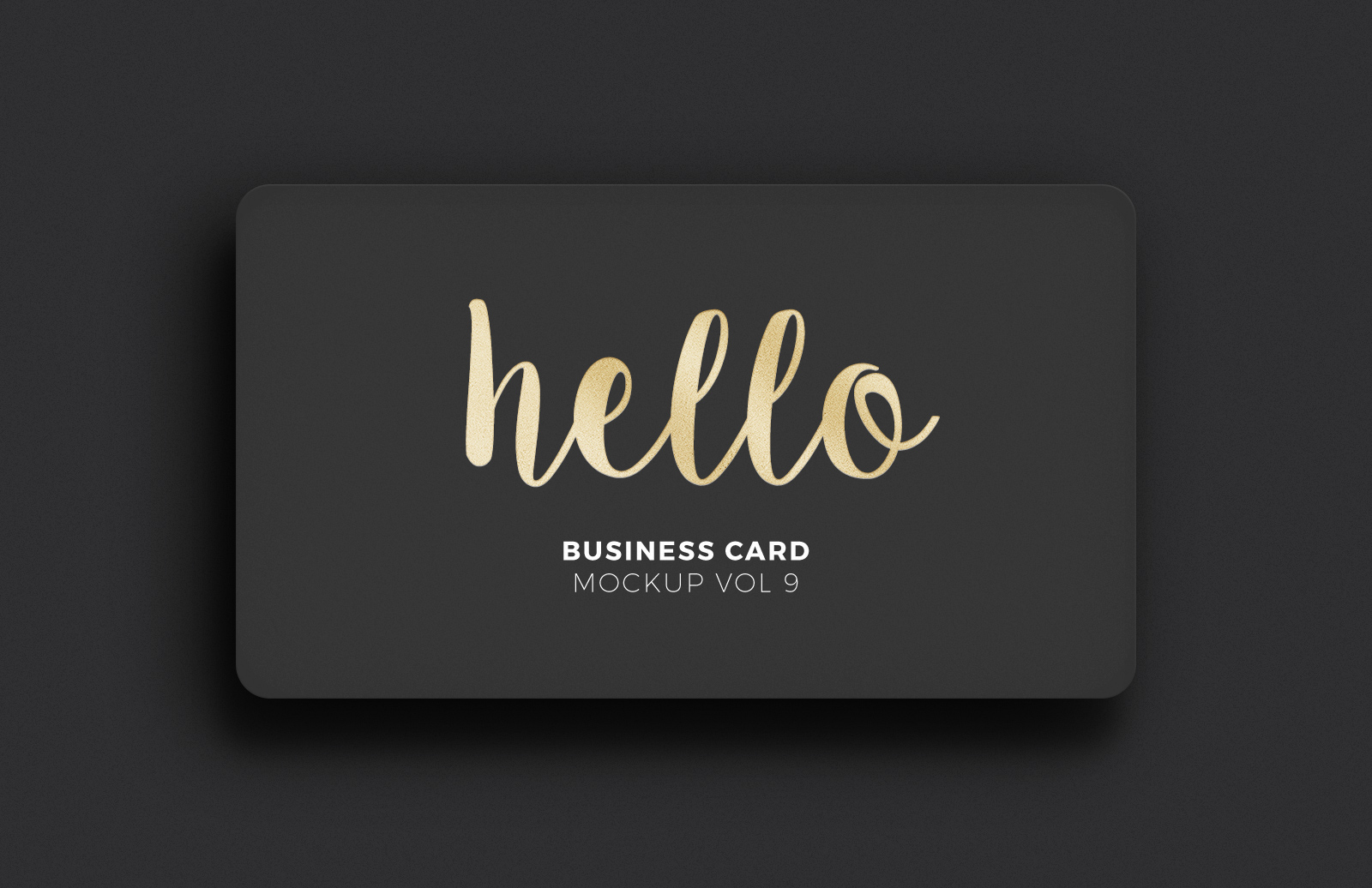 Download Business Card Mockup Vol 9 — Medialoot