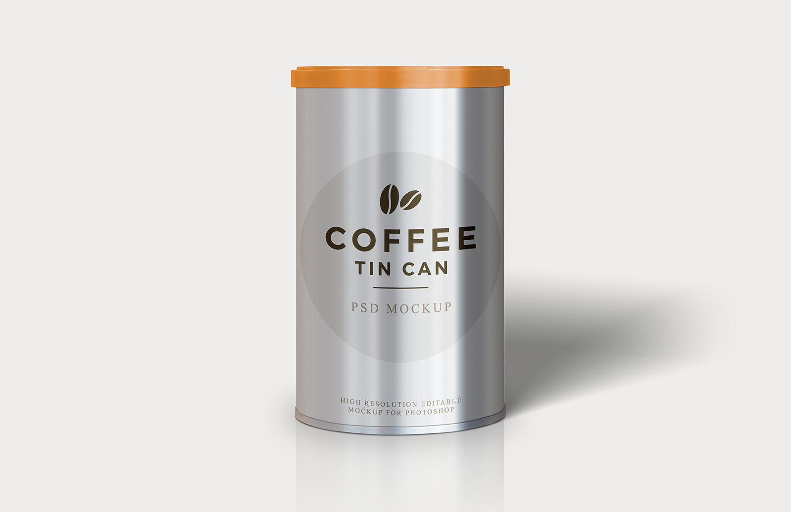 Coffee Tin Can Mockup — Medialoot