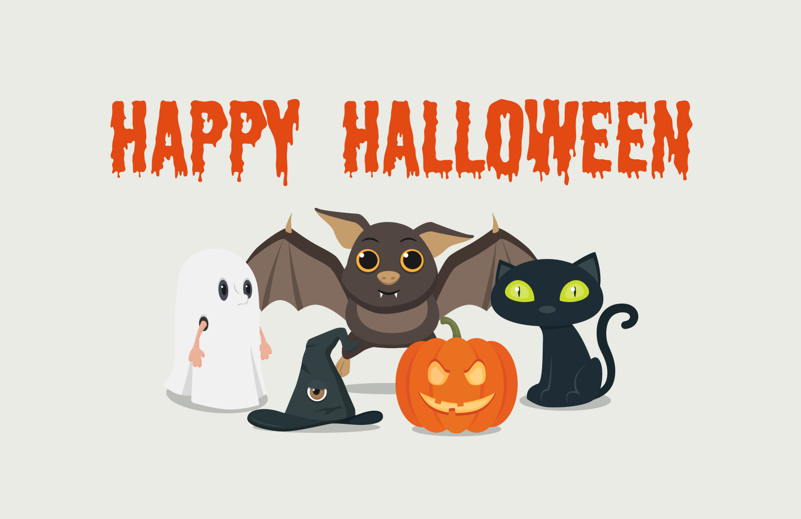 Download Cute Halloween Vectors — Medialoot