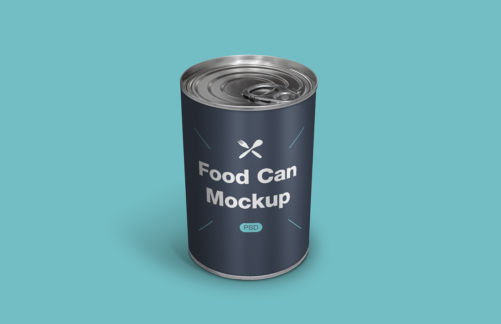 Download Food Can PSD Mockup — Medialoot