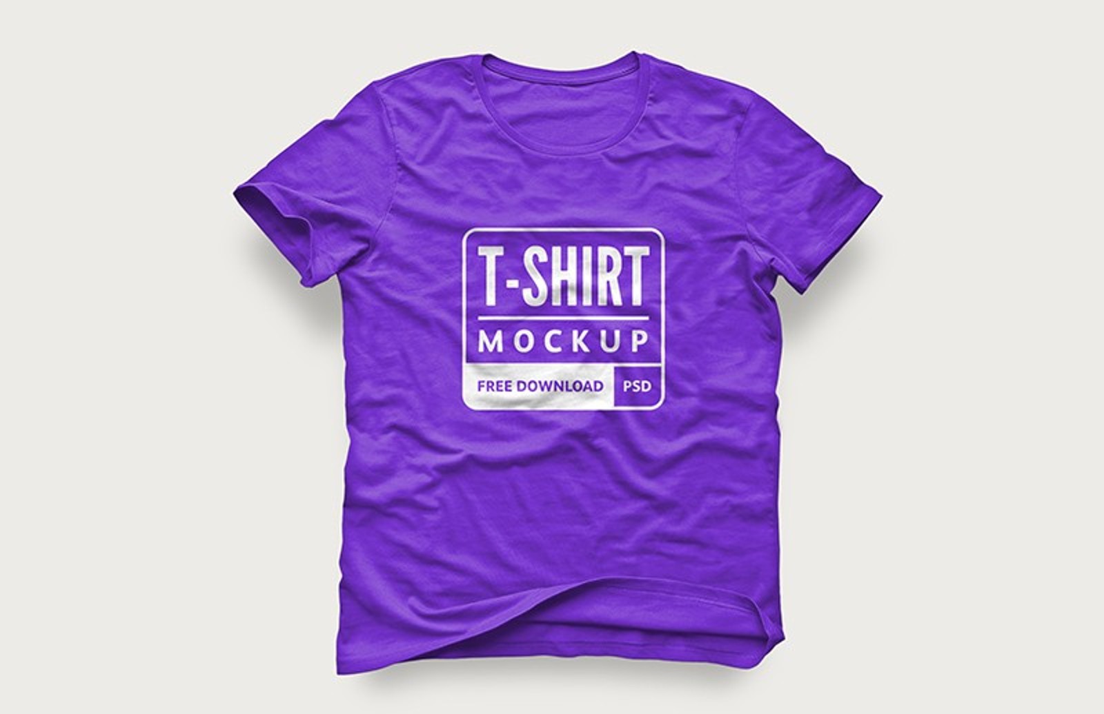Free T-Shirt Design Mockup — Medialoot