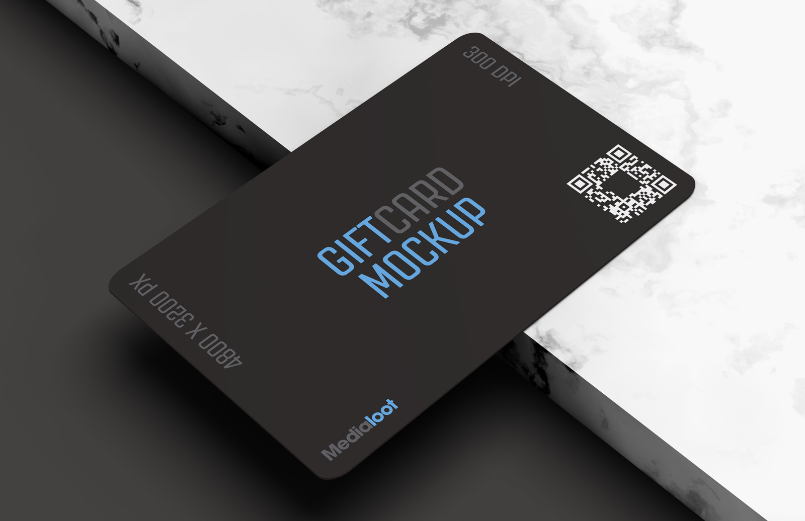 Download Gift Card Mockup Medialoot