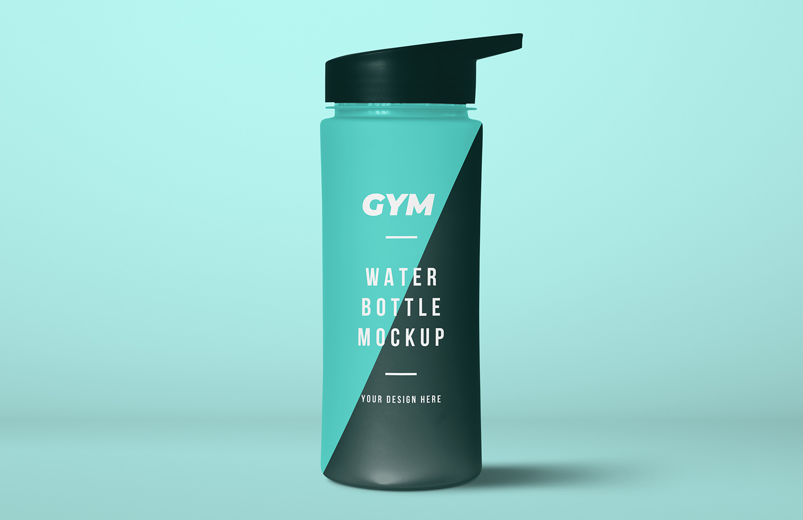 Download Gym Water Bottle Mockup — Medialoot