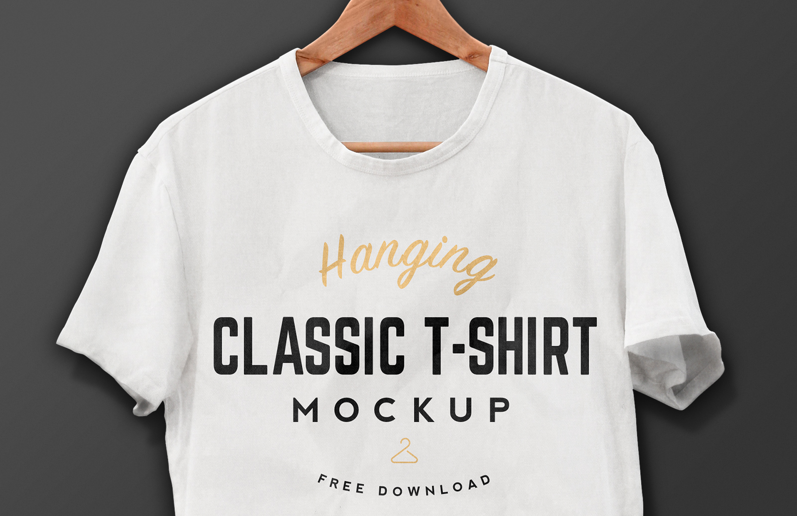Download Hanging T-Shirt Mockup — Medialoot