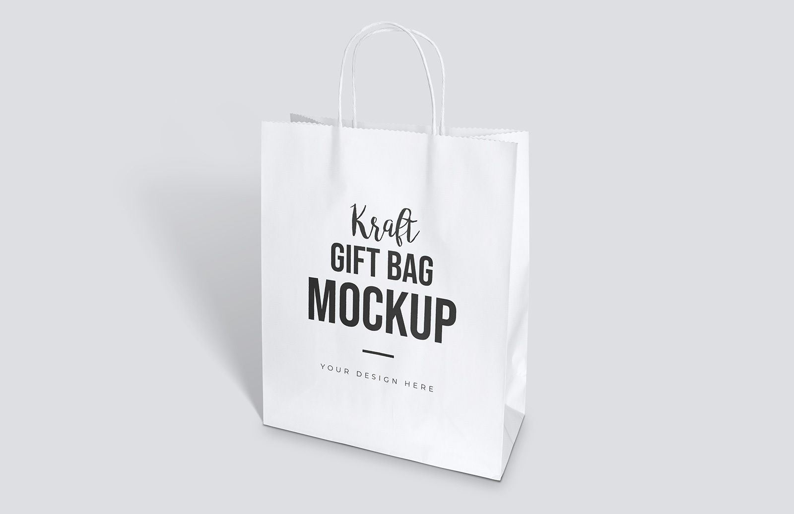 Download Kraft Gift Bag Mockup Medialoot PSD Mockup Templates