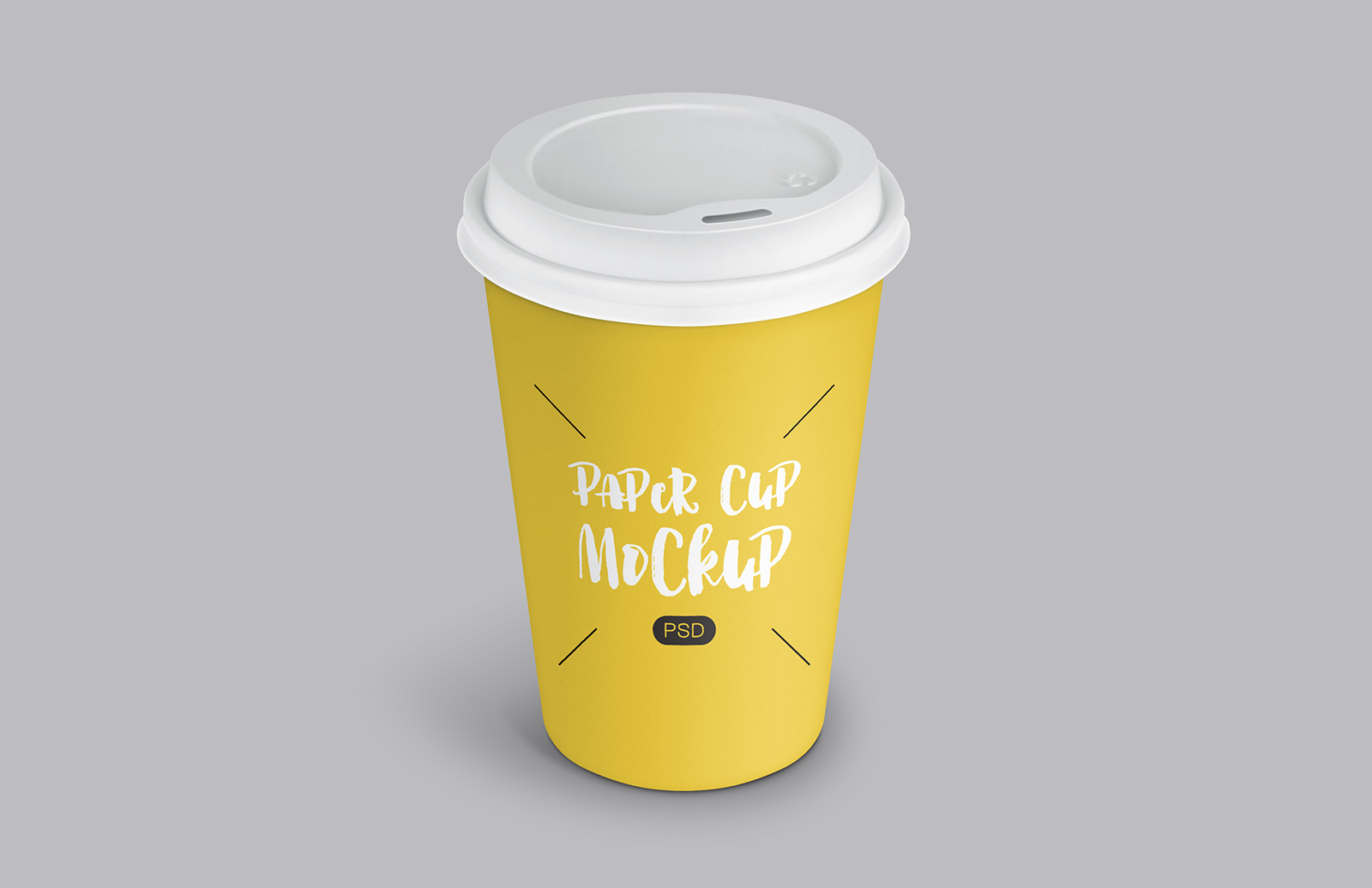 Free Paper Coffee Cup Mockup Medialoot
