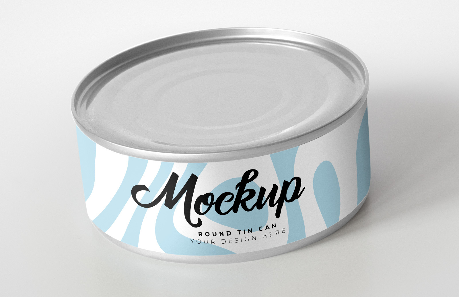 Download Round Tin Can Mockup — Medialoot