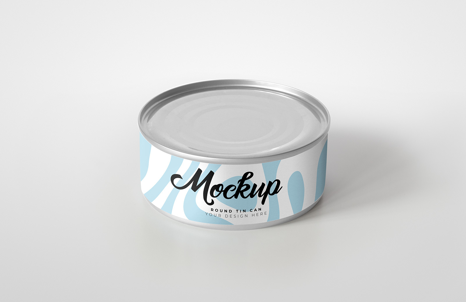 Download Round Tin Can Mockup — Medialoot