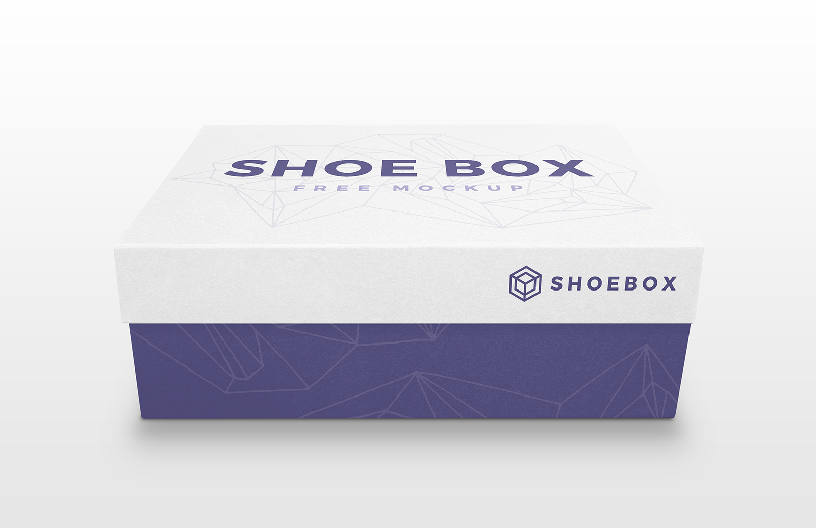 Free Shoe Box Mockup PSD — Medialoot