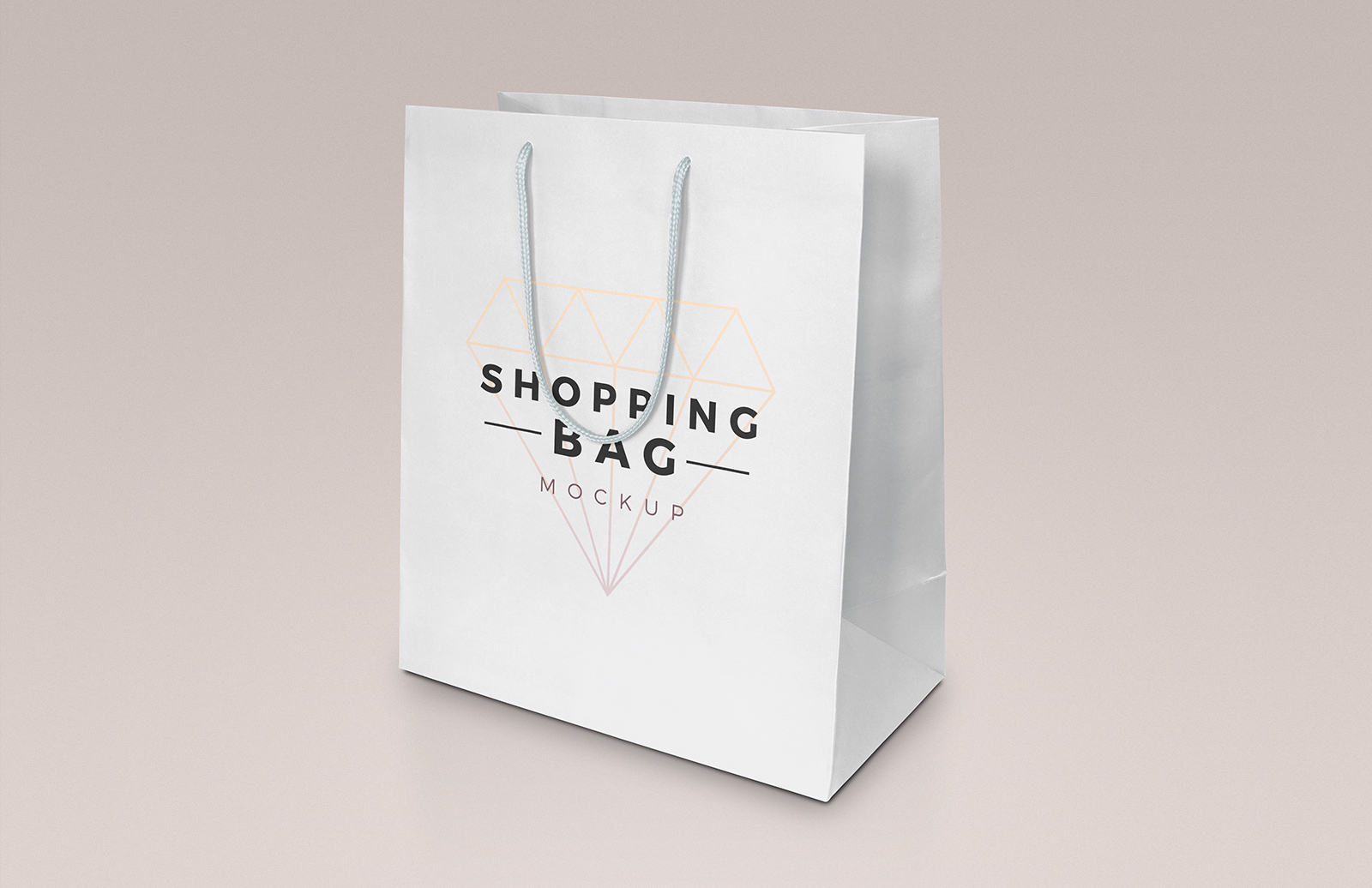 psd download logo file mockup free â€” Bag Shopping Mockup Medialoot