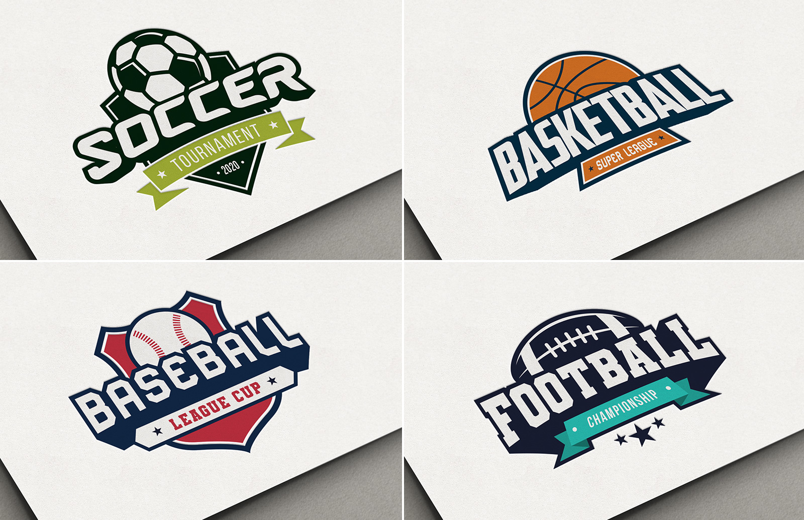 Sports Logo Template Pack Medialoot