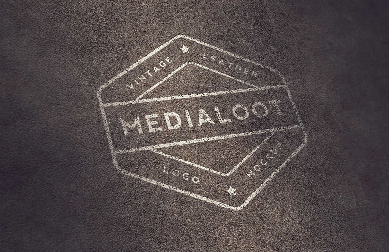 Download Vintage Leather Logo Mockups — Medialoot