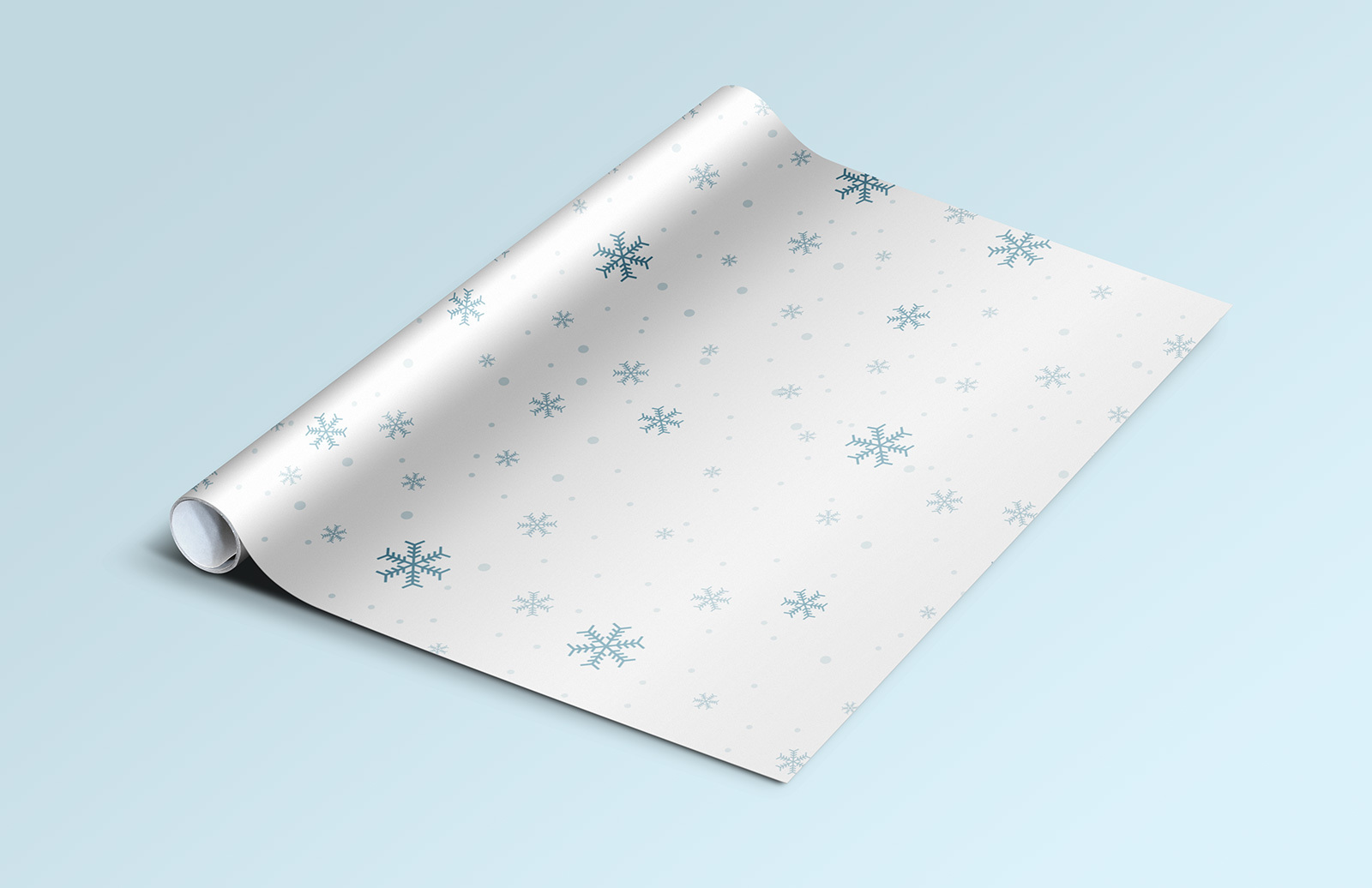 Wrapping Paper Mockup — Medialoot
