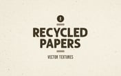Recycled Papers Vector Textures