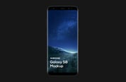 Free Samsung Galaxy S8 Mockup (PSD) — Medialoot