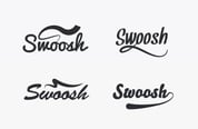 Vector Swooshes For Type - Vol 2