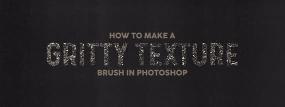 How to Make a Gritty Texture Brush in Photoshop