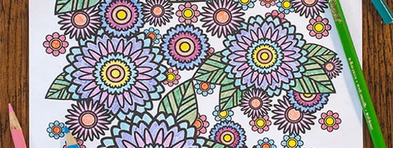 How to Create a Stress Relief Coloring Book Page in Adobe Illustrator -  WeGraphics