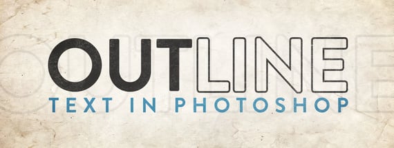 How To Easily Outline Text In Photoshop Medialoot