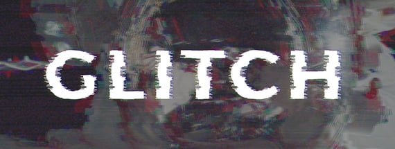 Aesthetic Glitchy Text