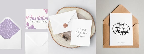 Download 28 Gorgeous Greeting Card Invitation And Postcard Mockups Medialoot