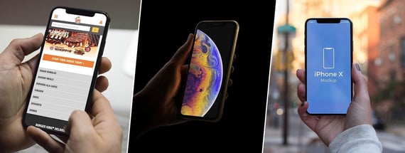 21 Hand Holding Iphone Mockups Of 19 Iphone 11 11 Pro X Xr Medialoot
