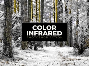 Color Infrared Photoshop Action 1