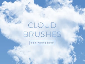30 Cloud Brushes for Photoshop 1