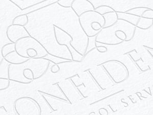 Letterpress Emboss & Deboss Logo Mockup 2