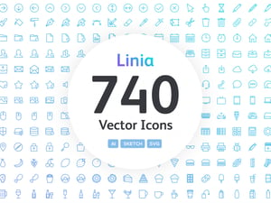 Linia - Line Vector Icons 1