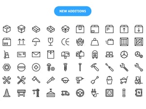 Linia - Line Vector Icons 2