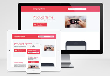 Responsive Product Page Template