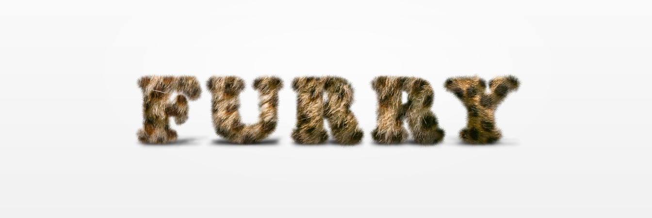 How to Create Furry Text in Photoshop