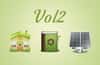 Green environmental icons vol2