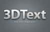 3D Text Style Template