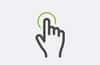 How to Draw a Multi-Touch Tap Gesture Vector Icon