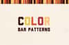 Seamless Color Bar Patterns