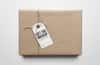 Gift Tag on Craft Paper Package Mockups