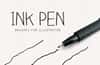Ink Pen Illustrator Brushes