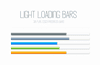 Light CSS3 Loading Progress Bars