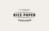 Seamless Rice Paper Textures