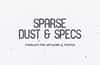 Sparse Dust & Specs - Brushes & Textures