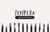 Tempera Strokes - Illustrator Brushes
