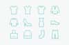 Free Vector Clothing Icons
