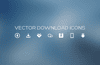 Vector Download Icons