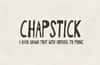 Chapstick Font