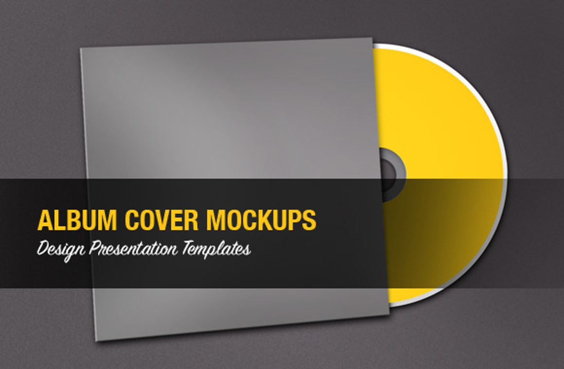 Download Album Cover Mock-Ups - WeGraphics