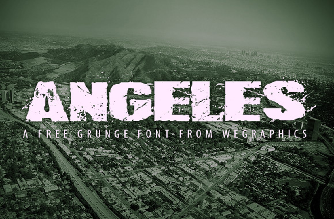 Angeles: A Free Urban Style Font Face